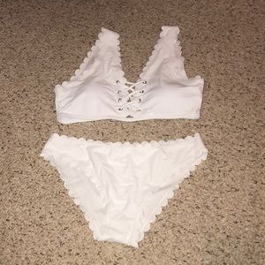 Bathing suit top and bottoms